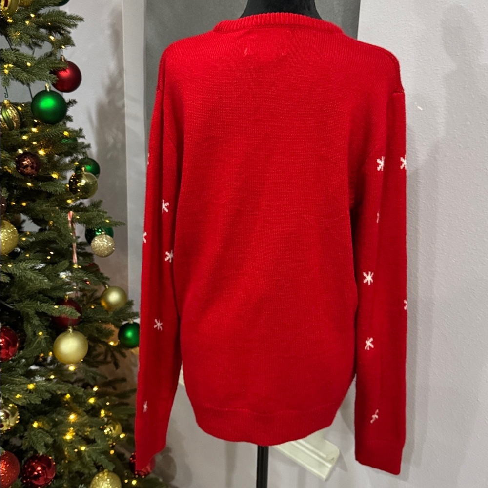 Red Reindeer Sweater - Picture 3 of 4